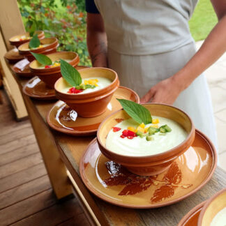 alt="Avokado-cidoniju zupa Spirdzēns"