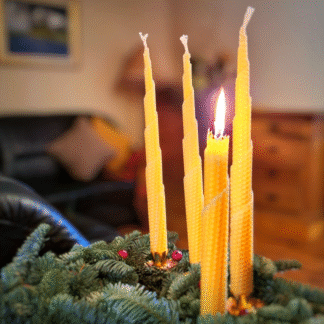 alt="Bišu vaska sveces"